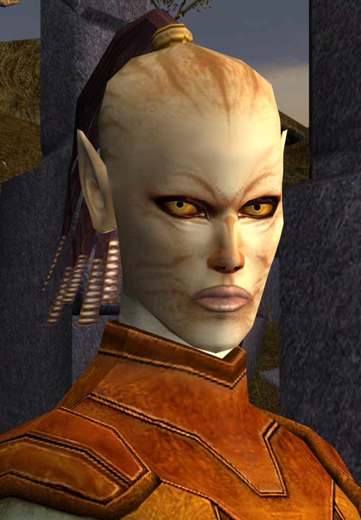 Juhani, Knigts of the Old Republic. Image from Wookieepedia