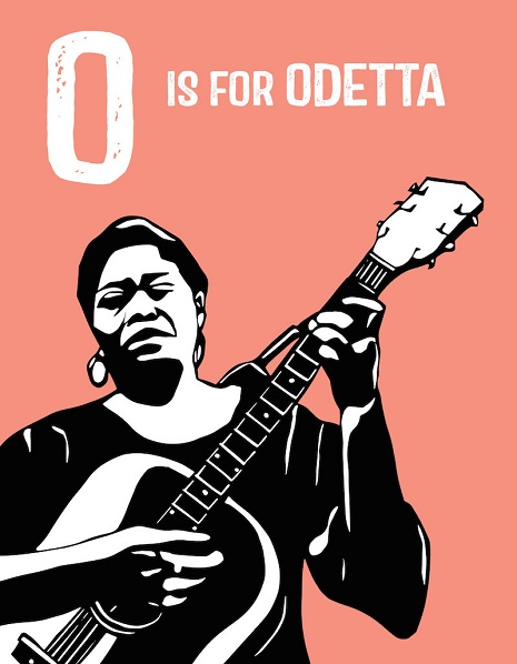 O is for Odetta (Rad American Women A-Z; via Dangerous Minds)